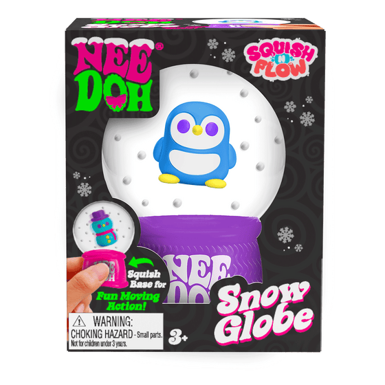 NeeDoh Squish N Flow Snow Globe Signature T164